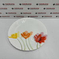 Тарелка с цветами 