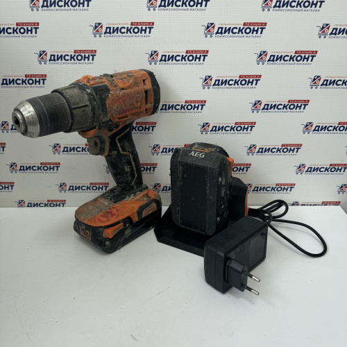 Дрель-шуруповерт AEG BS18G4-202C