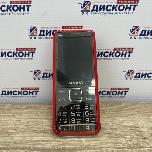  Телефон MAXVI X650