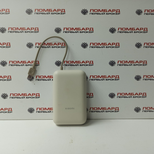 Внешний аккумулятор Xiaomi Power Bank 10000 mAh со встроенным кабелем