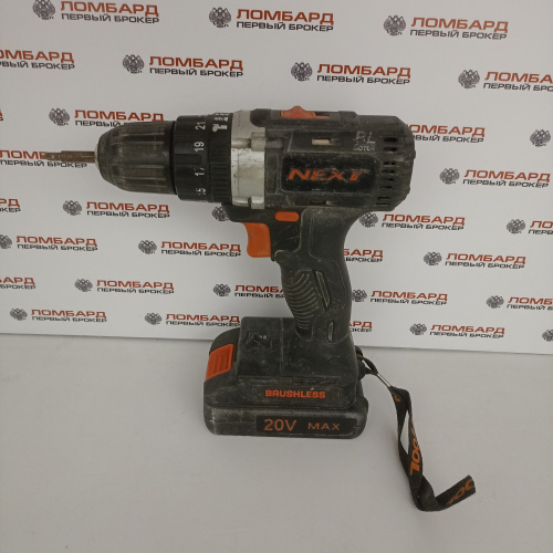 Аккумуляторный шуруповерт NEXTTOOL ACD-20BLS MAX