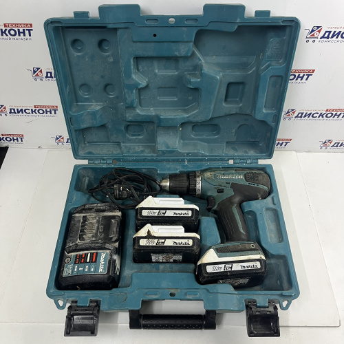 Дрель аккумуляторная Makita DF457DWE 