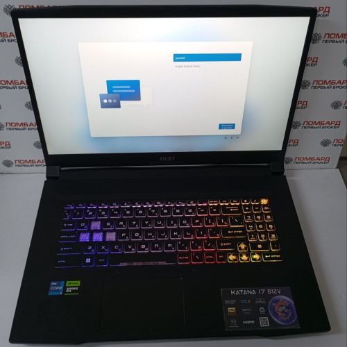 Ноутбук MSI Katana 17 B12V