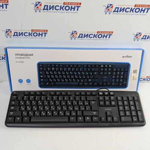 Клавиатура проводная Aceline K-505BU