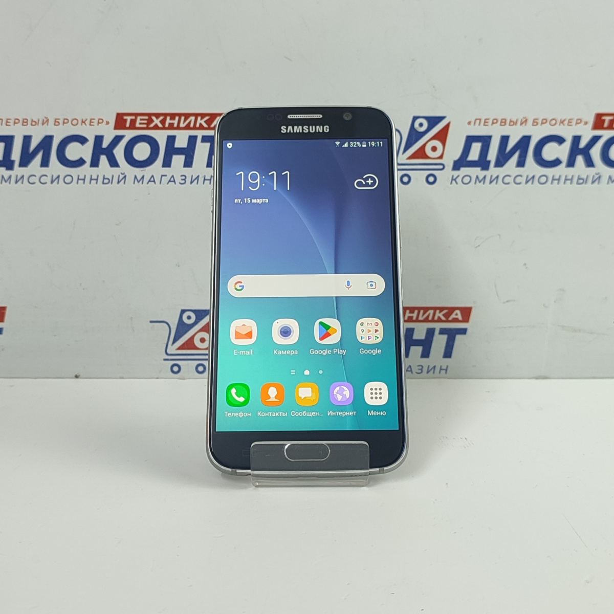 Купить Смартфон Samsung Galaxy S6 3\32гб б/у в Смоленске. Цена 4000 ...