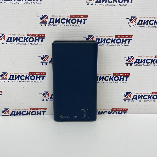 Внешний аккумулятор QS-30, 30000mAh, midnight, OLMIO