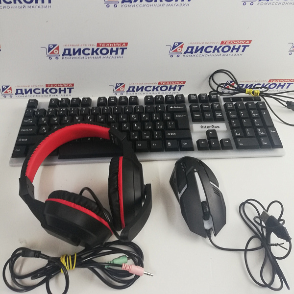 Проводной игровой набор AlterAcs KMHP001-GLC