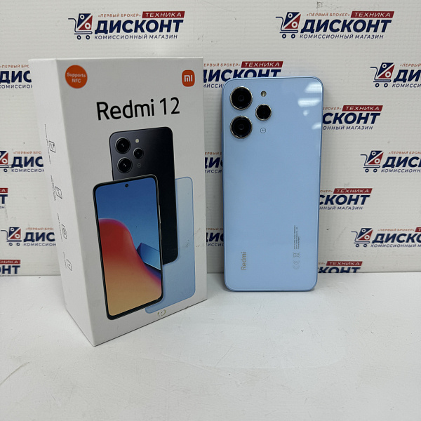  Смартфон Xiaomi Redmi 12, 4ГБ/128Гб