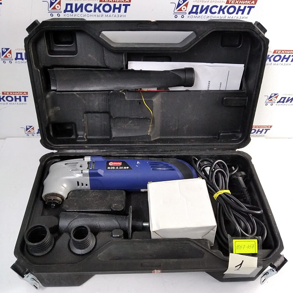  Машина ручная электрическая вибрационная МЭВ-0,34 МФ
