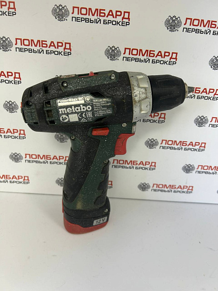 Дрель-шуруповерт Metabo PowerMaxx BS Basic