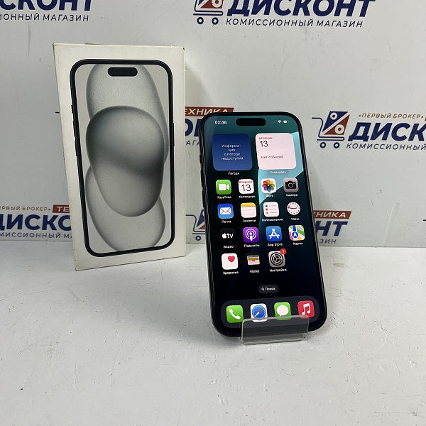 Смартфон Apple iPhone 15 128 ГБ