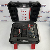  Дрель-шуруповерт аккумуляторная PIT пит PSB20H-10C/1