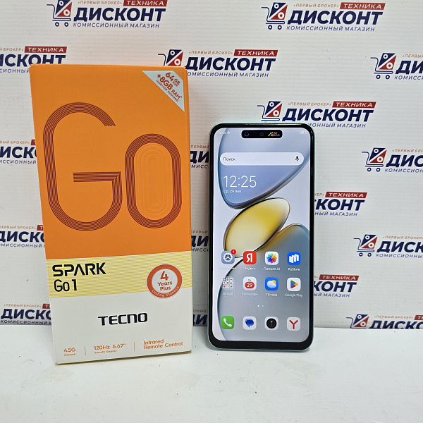 Смартфон Tecno SPARK GO 1 KL4 4/64 Гб