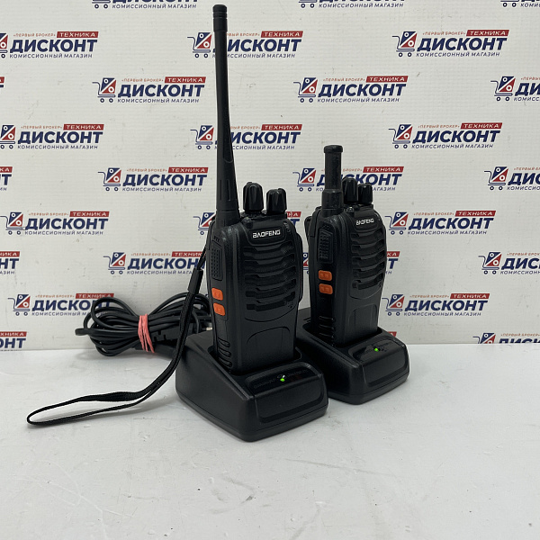 Портативные радиостанции Baofeng BF-888S 2 шт