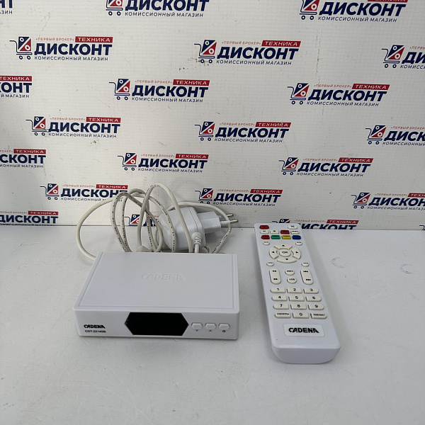Ресивер цифровой эфирный Cadena CDT-2214SB