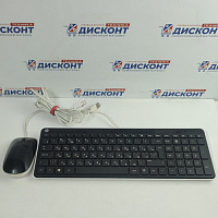 Клавиатура и проводная мышь HP SK-2028