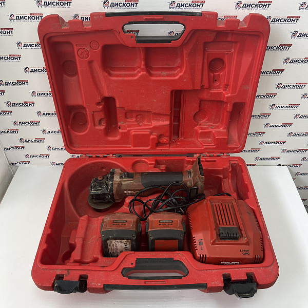 Аккумуляторная углошлифовальная машина Hilti AG 125-A22