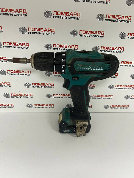 Шуруповерт аккумуляторный Makita DF331D