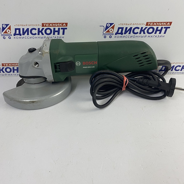 Углошлифовальная машина Bosch PWS 650-125