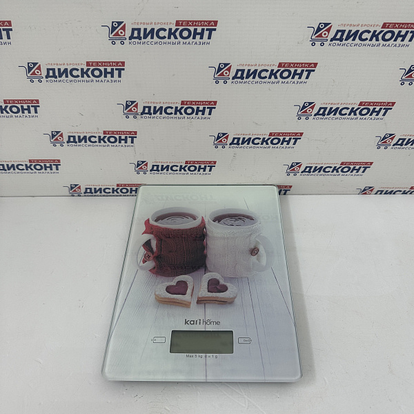  Электронные кухонные весы kari home Т350