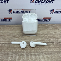 Беспроводные наушники Apple AirPods 2 с зарядным футляром MV7N2