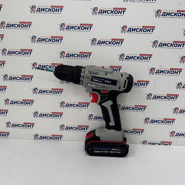 Шуруповерт Electrolite Profi 18/2.0